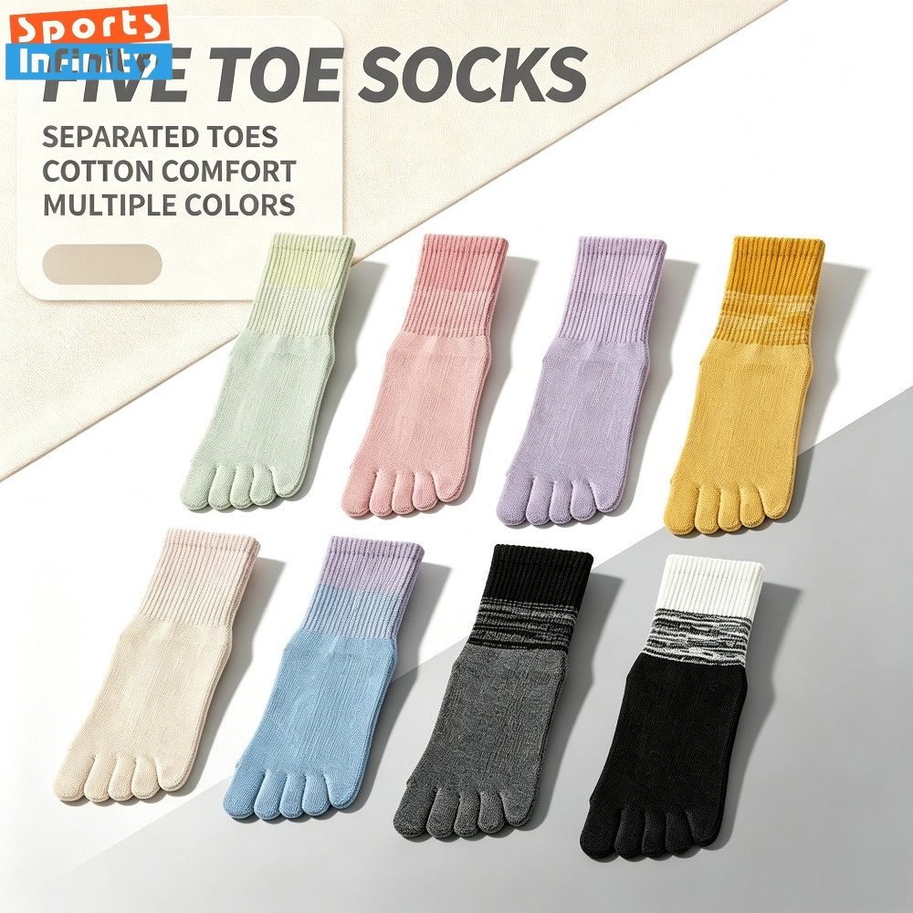 Pilates Yoga Grip Socks - Носки для йоги с пальцами для