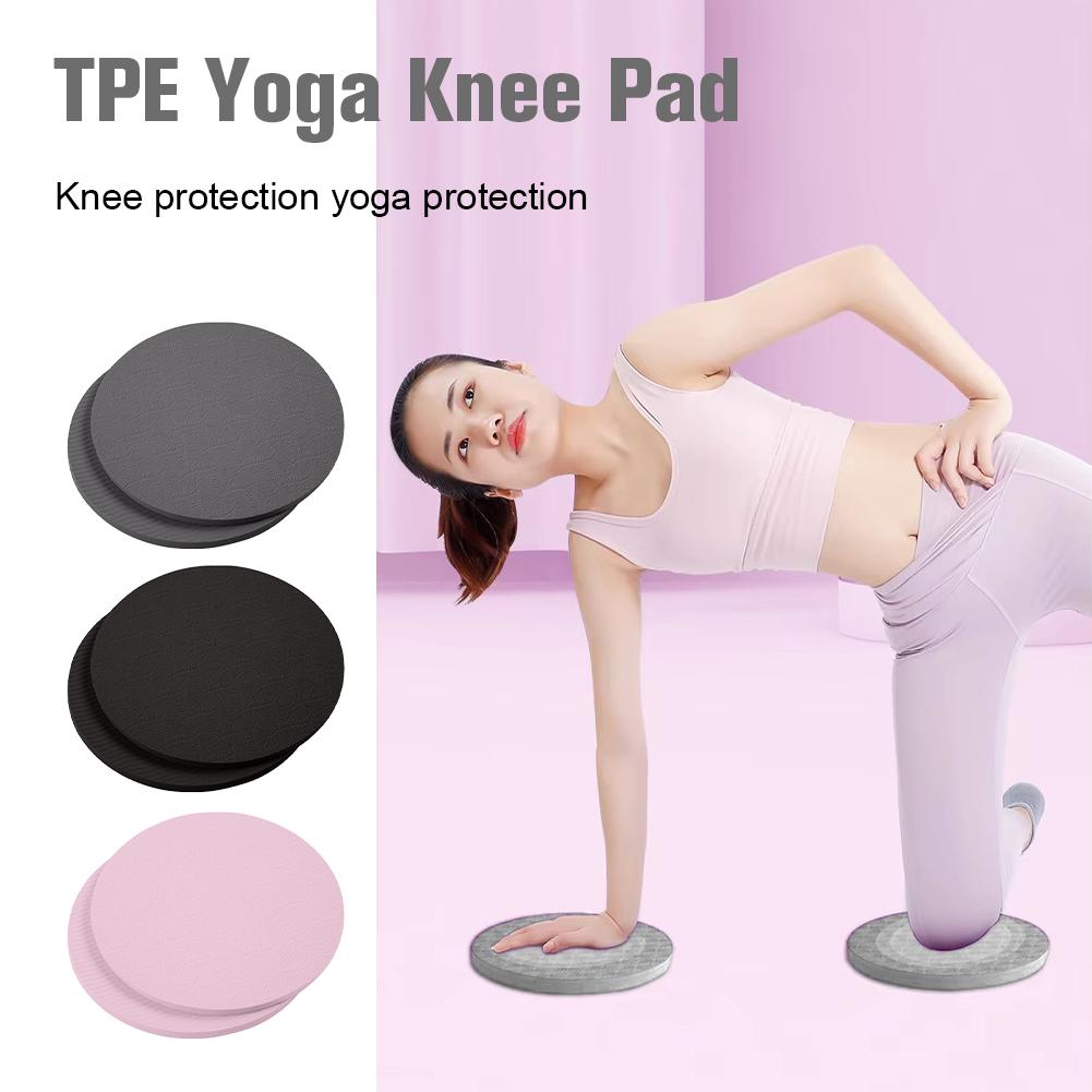 Pilates Yoga Knee Pads - 2 упаковки наколенников для йоги, толстая