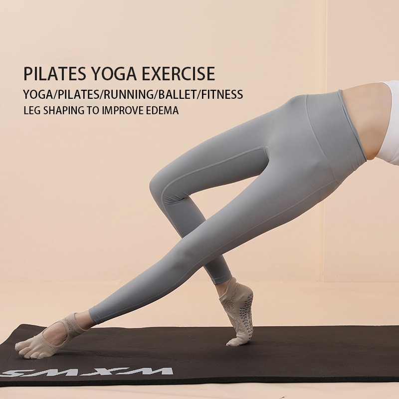 Женские противоскользящие носк – обзор и цена Fitness Yoga Pilates