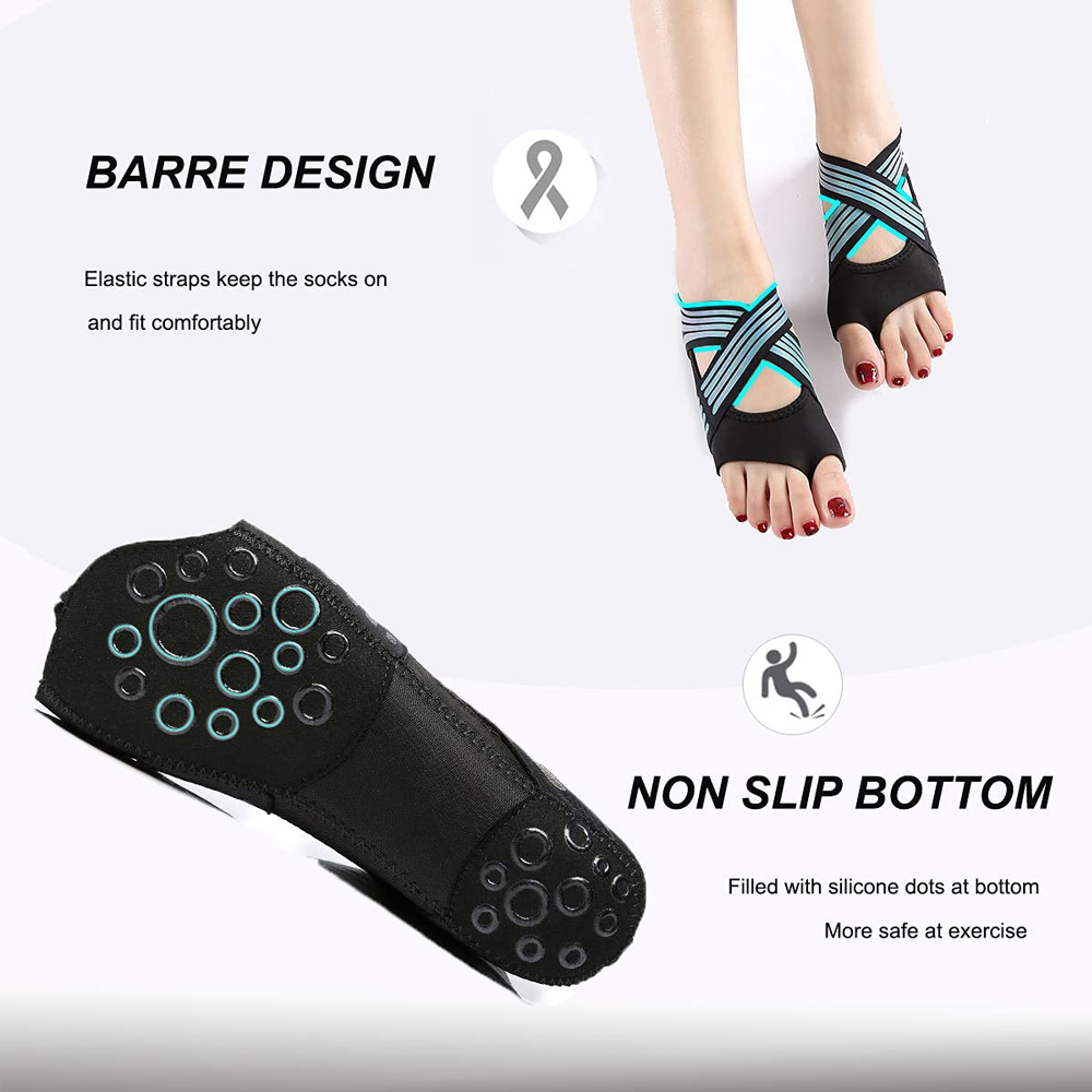 1 пара женских нескользящих но – обзор и цена Pilates Yoga Grip Socks