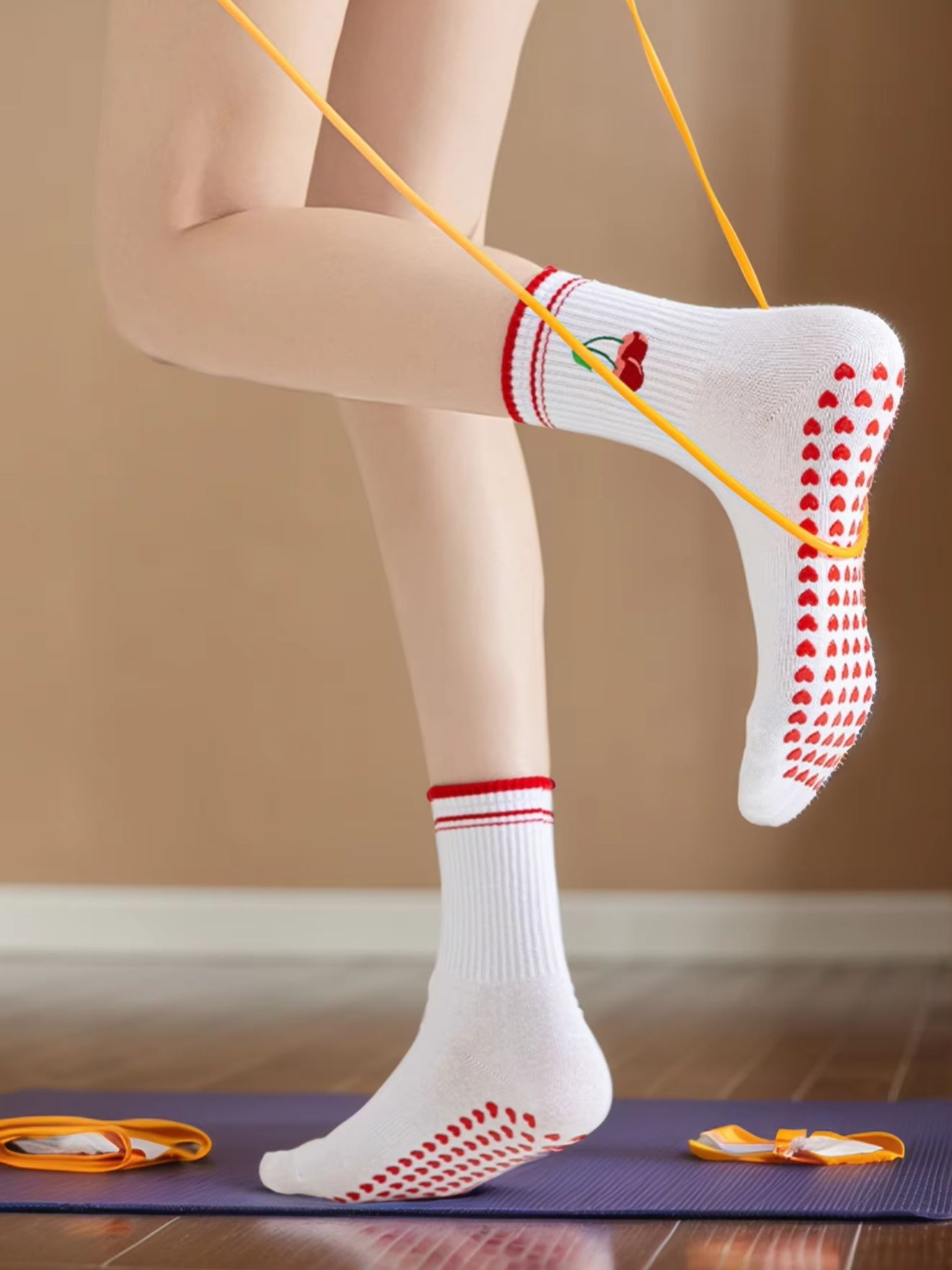 1 пара профессиональных носков – обзор и цена Fitness Yoga Pilates