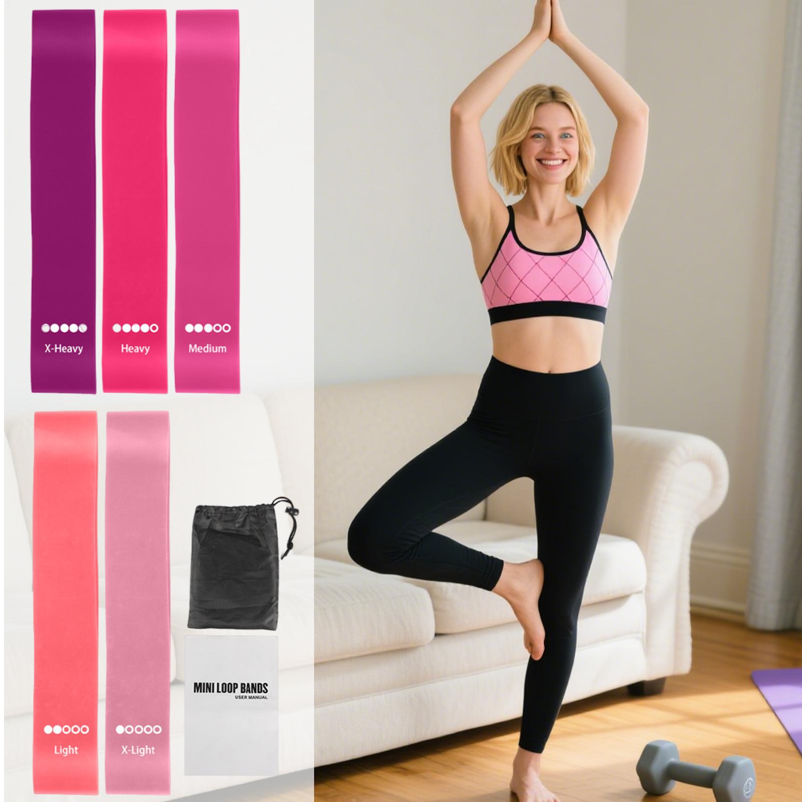 Эластичные ленты для занятий с – обзор и цена Pilates Yoga Difference